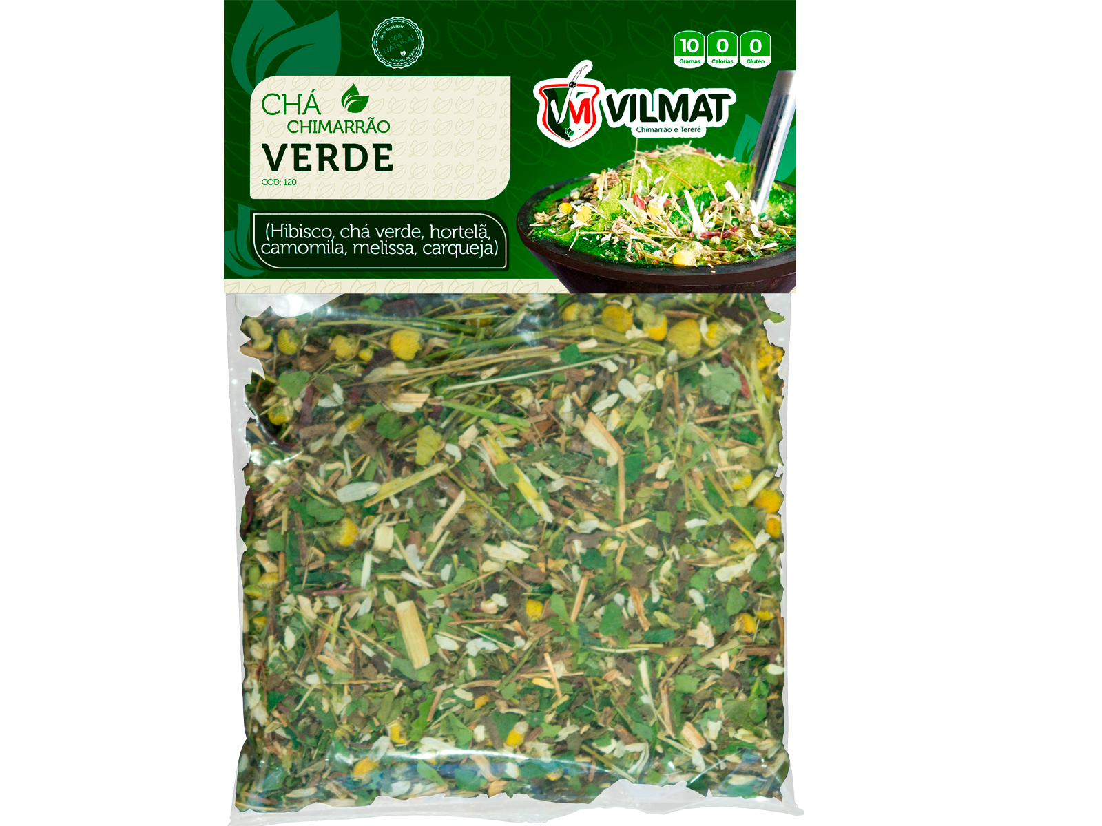 CHÁ CHIMARRÃO VERDE 10X10GR