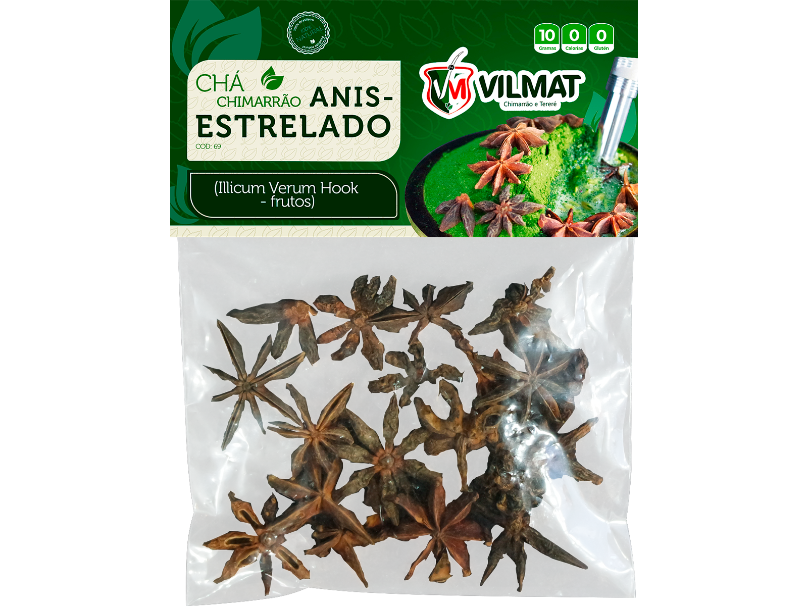 CHÁ CHIMARRÃO ANIS ESTRELADO 10X10GR