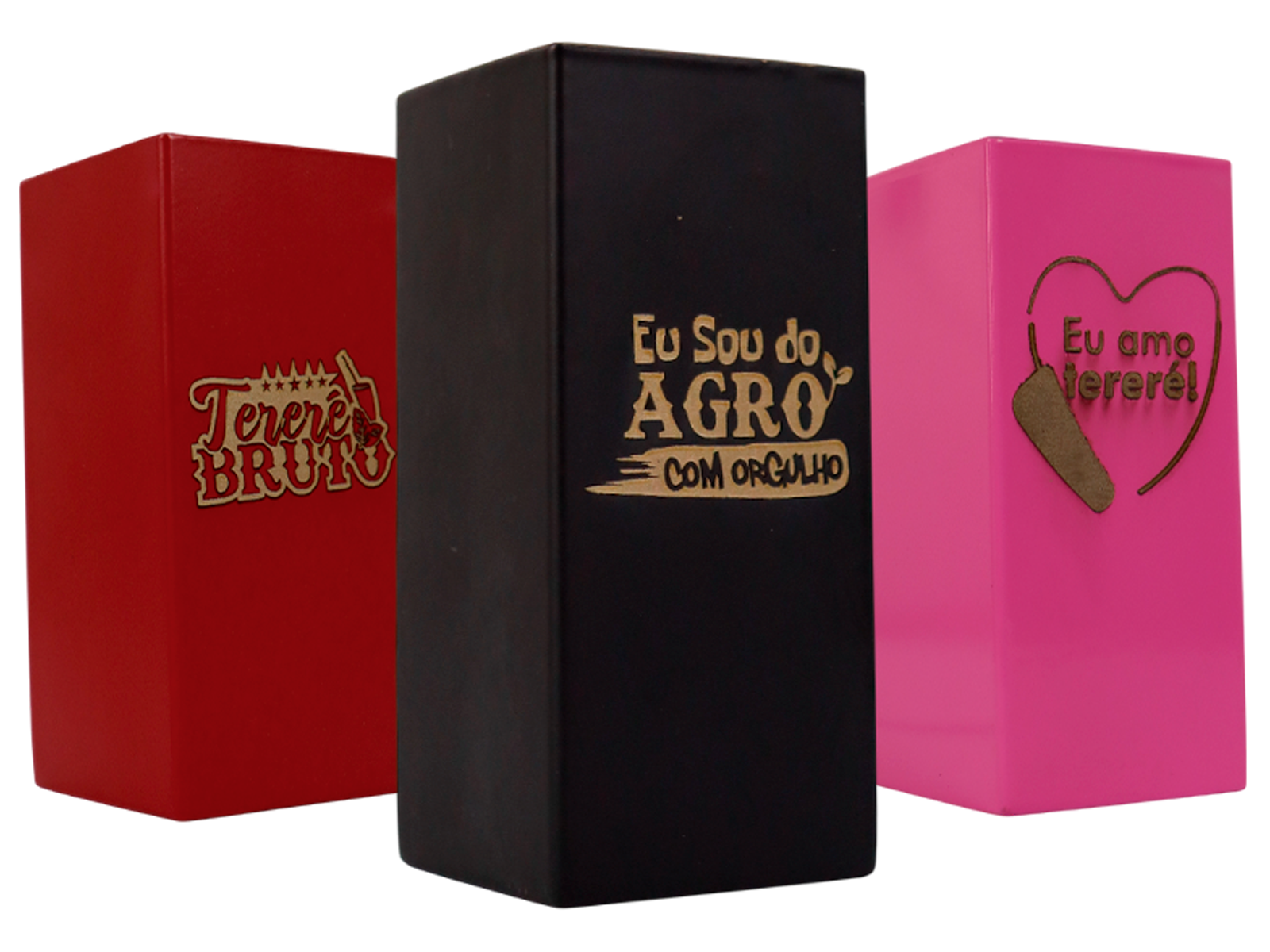 COPO EM INOX PREMIUM QUADRADO COLORIDO