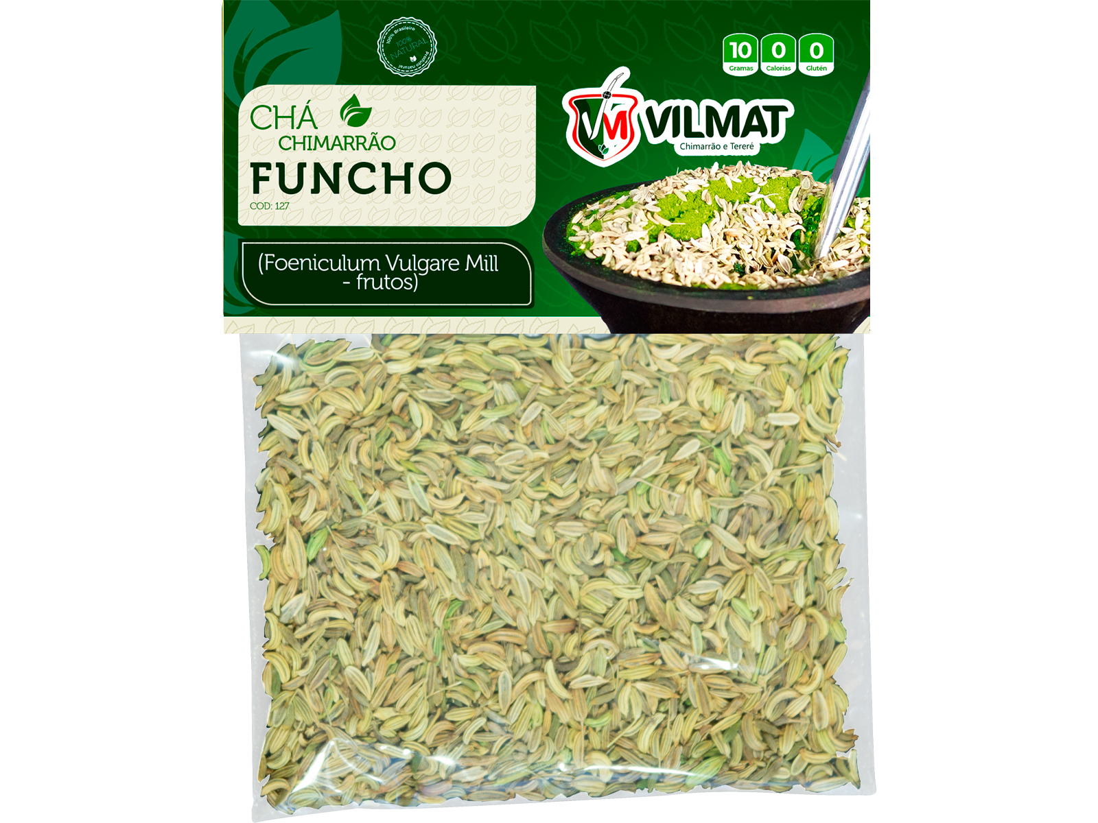 CHÁ CHIMARRÃO FUNCHO 10X10GR