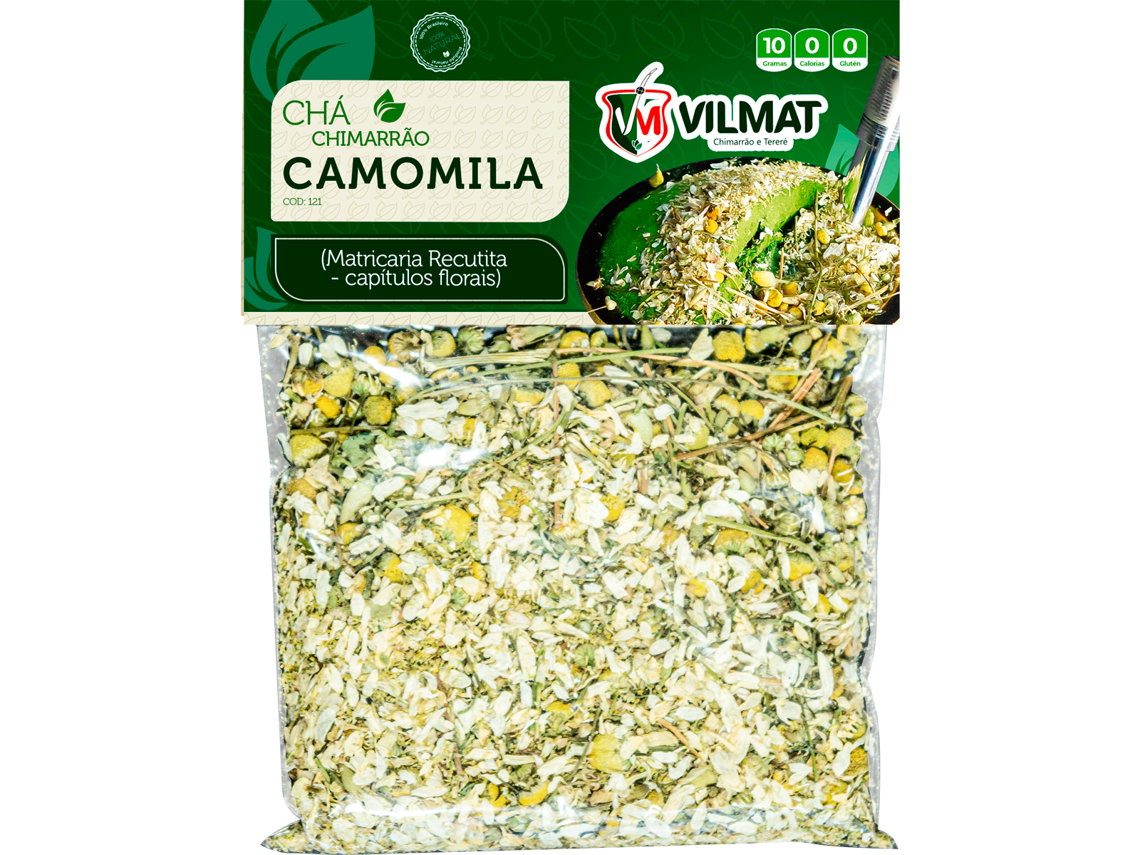 CHÁ CHIMARRÃO CAMOMILA 10X10GR